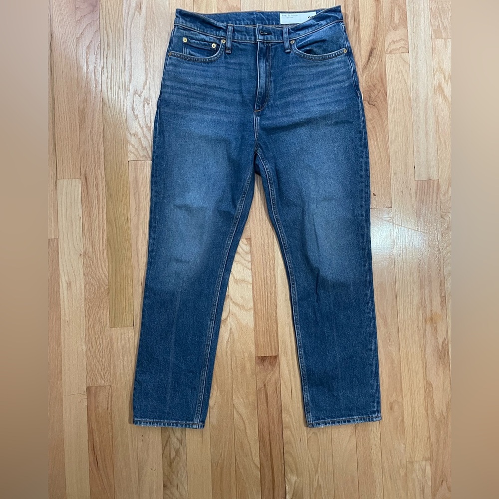 Rag & bone, straight high rise jeans, size 29, NWOT